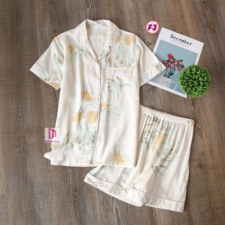 Pijama Lanh Lụa Mềm Mát F3