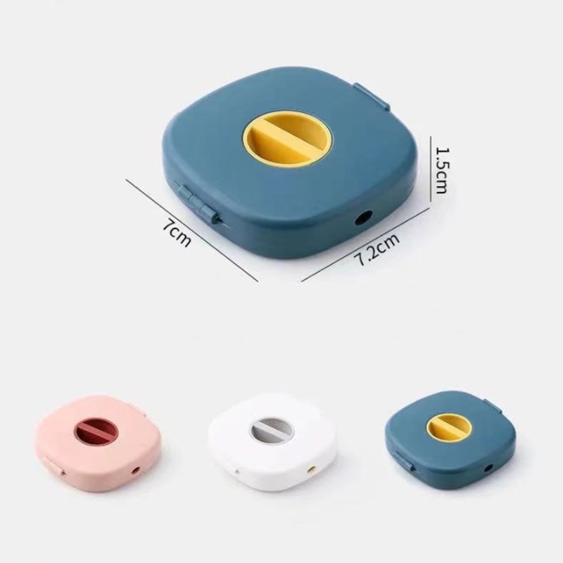 Hộp Cuộn Dây Cáp Dữ Liệu Di Động Đa Năng Có Thể Xoay Vòng Chống Rối Cho Điện Thoại Di Động