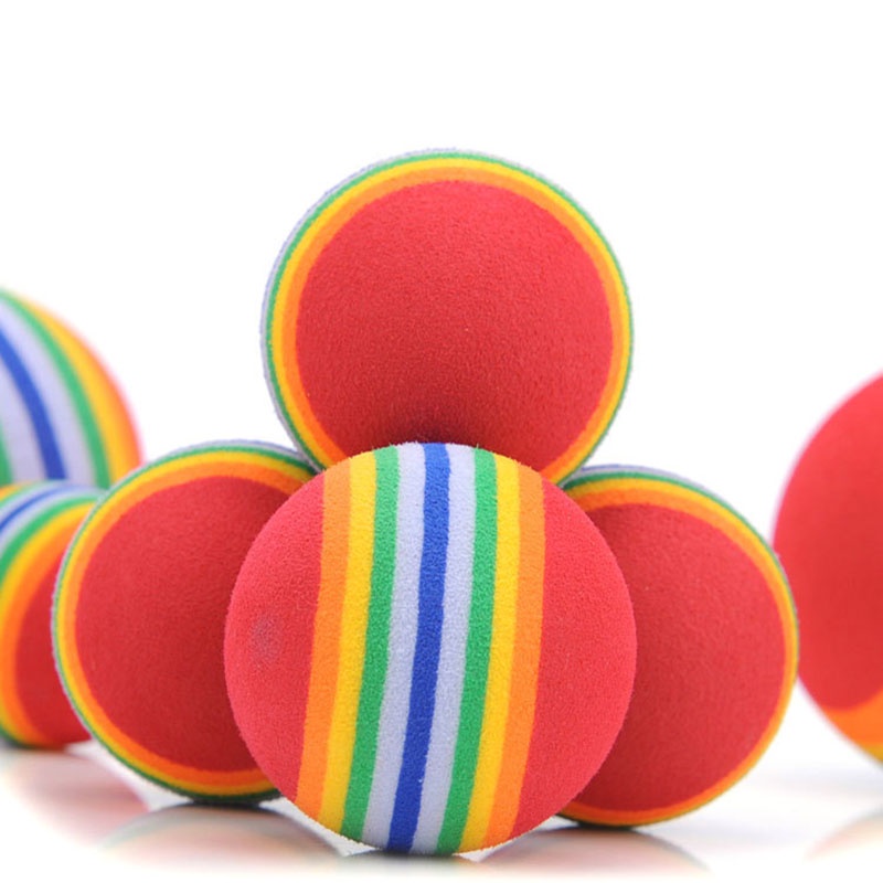 Quả Cầu Vồng Đồ Chơi Bằng Nhựa EVA Siêu Bền Cho Thú Cưng
