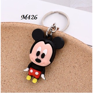 Móc khóa hoạt hình Disney Mickey Donald Piglet