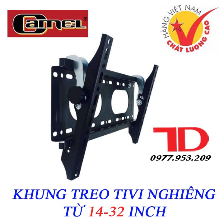 Khung treo TIVI cao cấp nghiêng từ 14-32 INCH CM T32