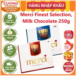 Hộp sôcôla hỗn hợp merci finest selection nhiều vị 250g