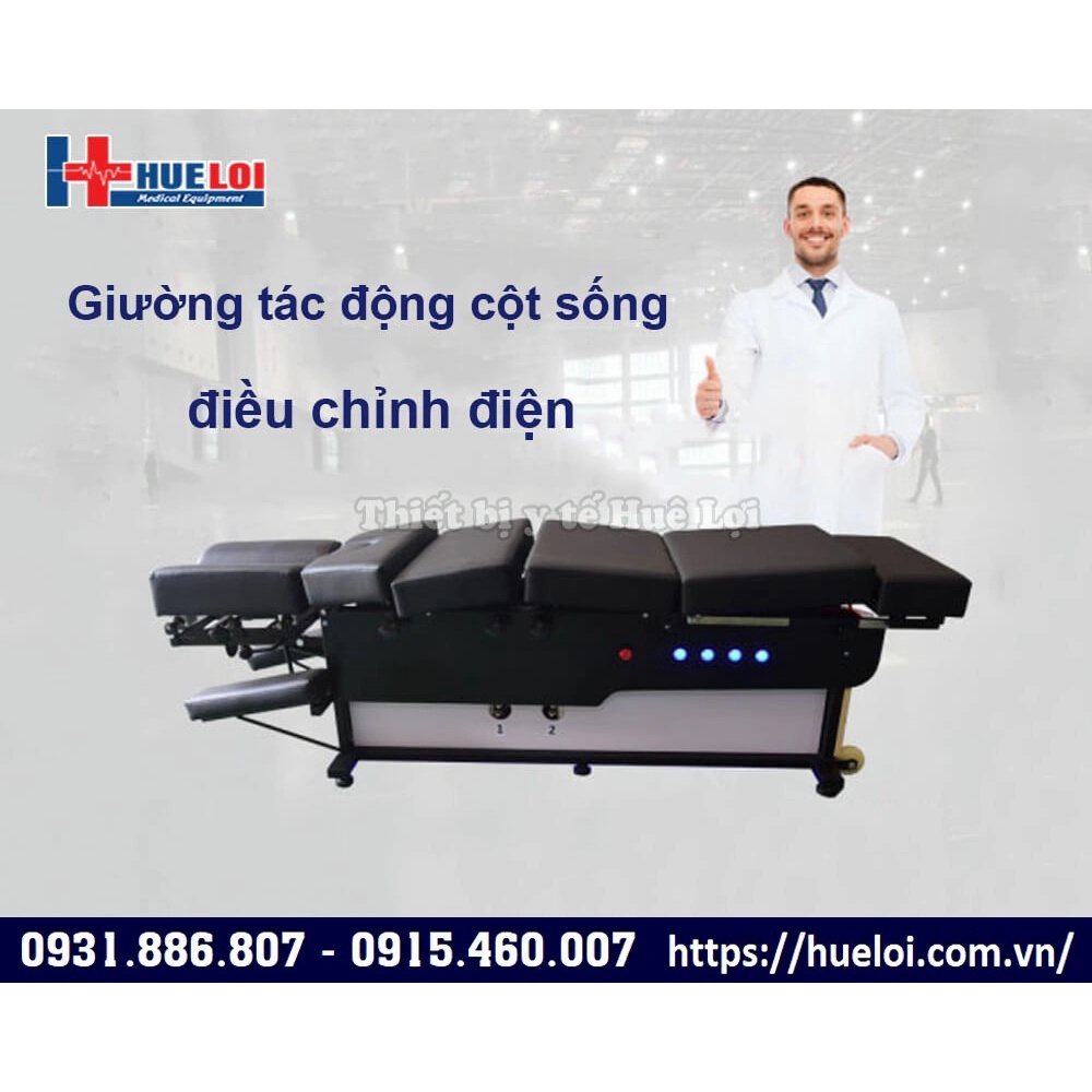 giường tác động cột sống toàn thân điều khiển điện