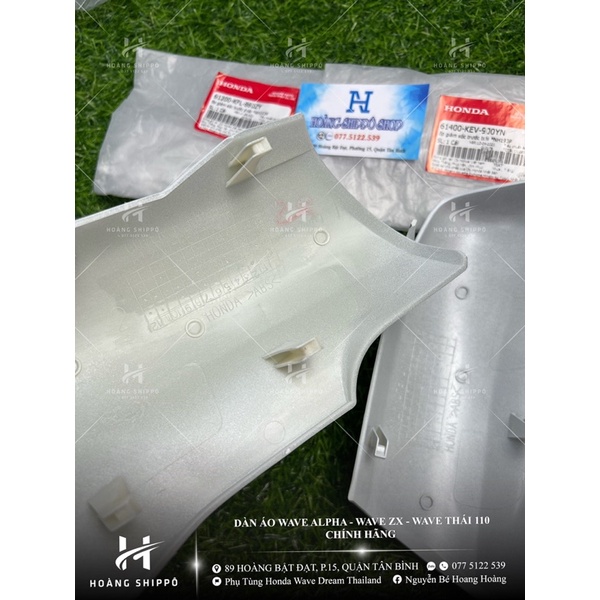 Ốp vai phuộc wave Zx chính hãng Honda