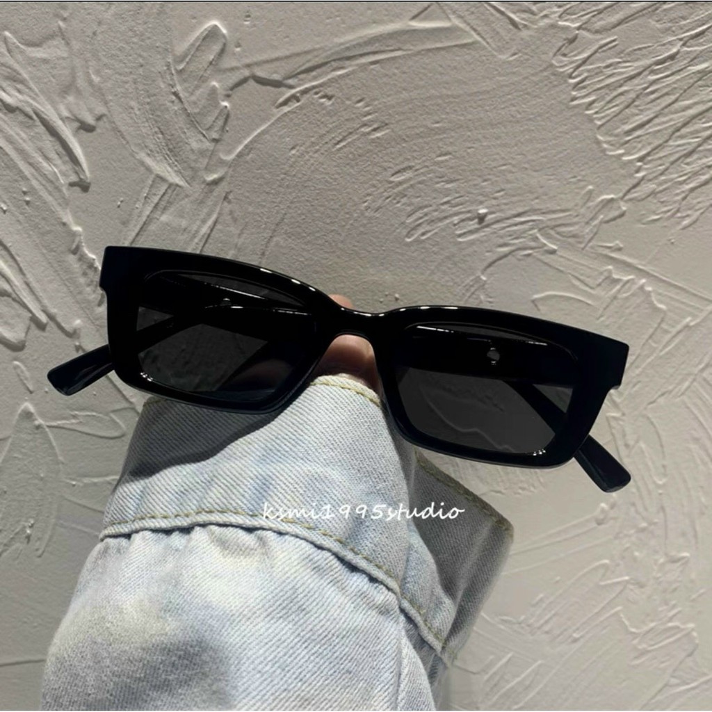 Kính mát nam nữ hottrend mắt vuông, kính râm chống tia UV phong cách Ulzzang đẹp cute giá rẻ LUMINA 203