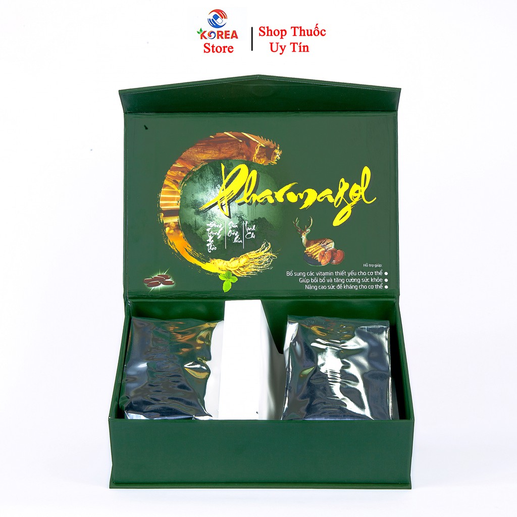 Thực phẩm chức năng PHARMAGOL viên uống hỗ trợ sức khỏe cho cả gia đình hộp 60 viên