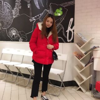 Áo phao nữ cao cấp có mũ