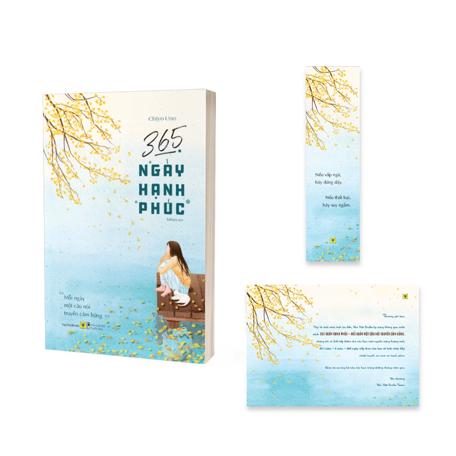 [Mã LIFE2410K giảm 10K đơn 20K] Sách - 365 Ngày Hạnh Phúc – Mỗi Ngày Một Câu Nói Truyền Cảm Hứng | BigBuy360 - bigbuy360.vn