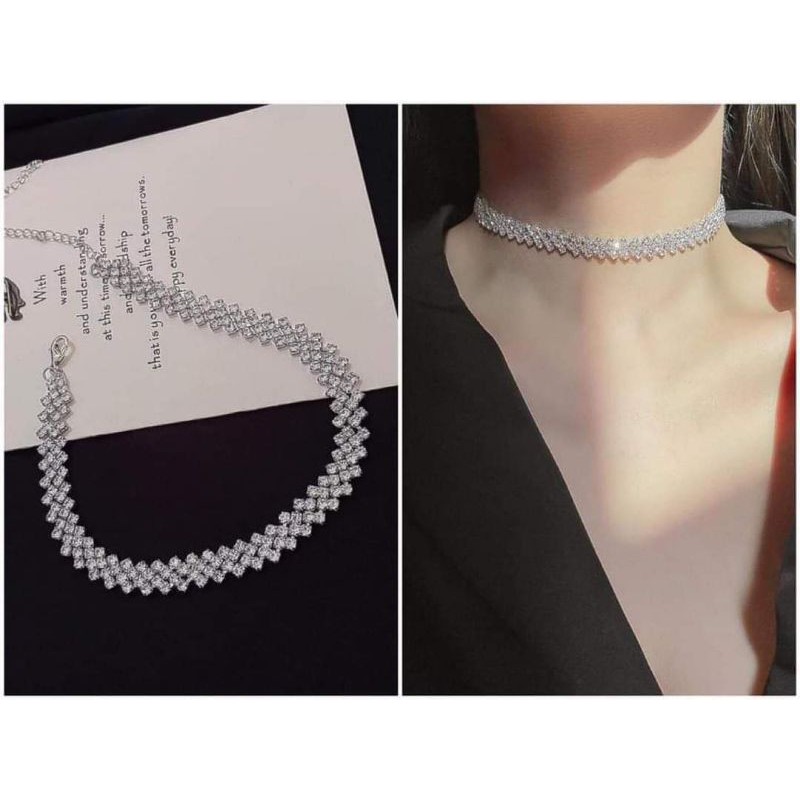 Choker đá thanh lịch