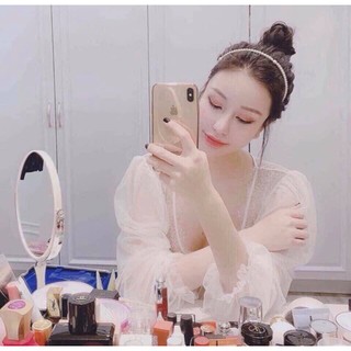Bờm tóc, cài tóc đơn giản