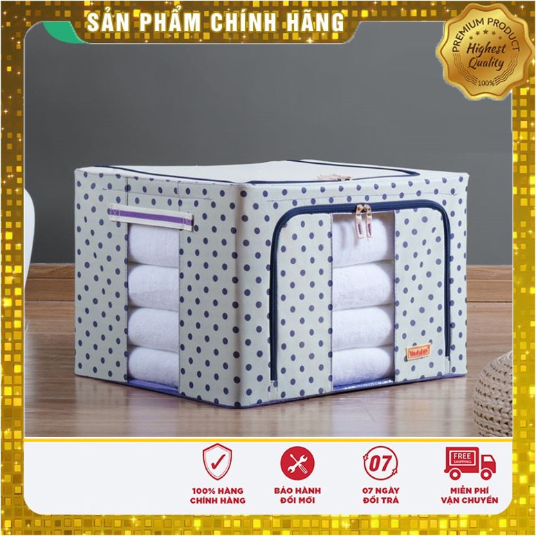 TÚI VẢI KHUNG THÉP XẾP GỌN QUẦN ÁO CHỐNG ẨM MỐC