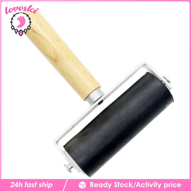 [Lovoski] Dụng Cụ Con Lăn Sơn Cao Su In Ấn Mực