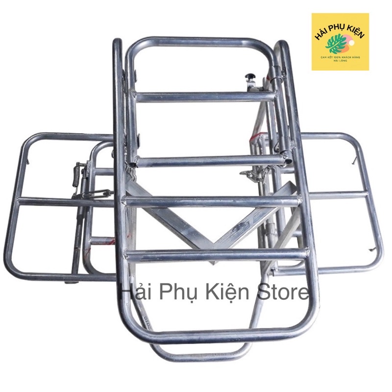 Giá trở hàng xe máy , Baga chở hàng xe máy đa năng ống tuýp D21 siêu bền