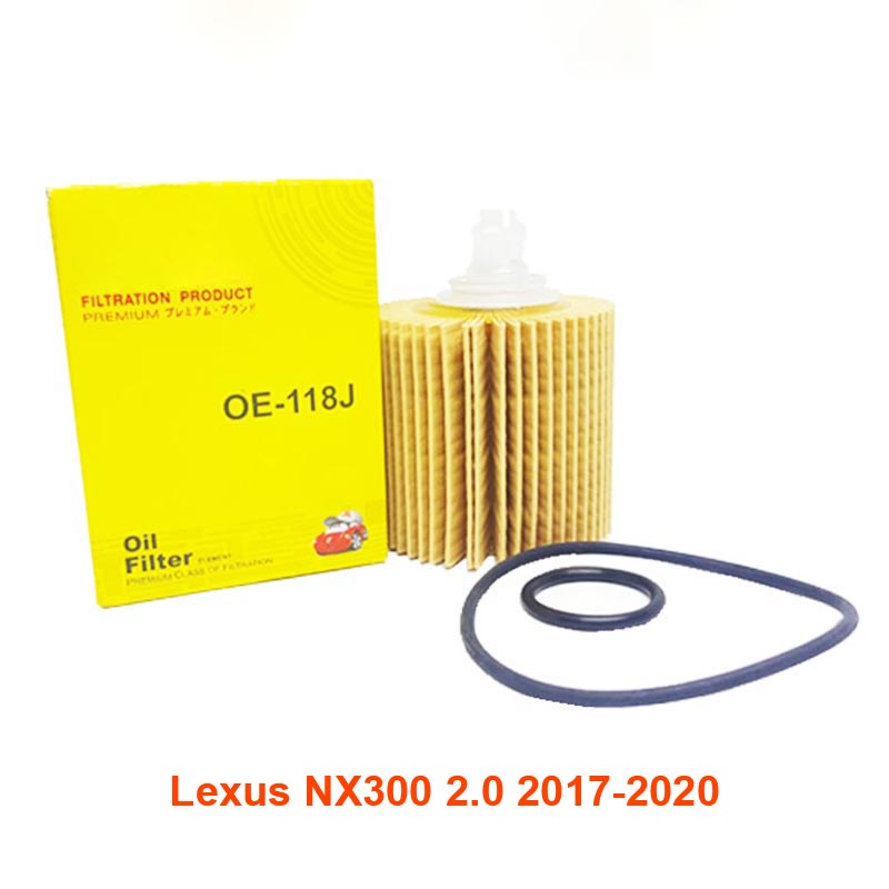 Lọc nhớt Lexus NX300 2.0 AZ10 2017-2020 mã OE118J của JS Asakashi Nhật Bản