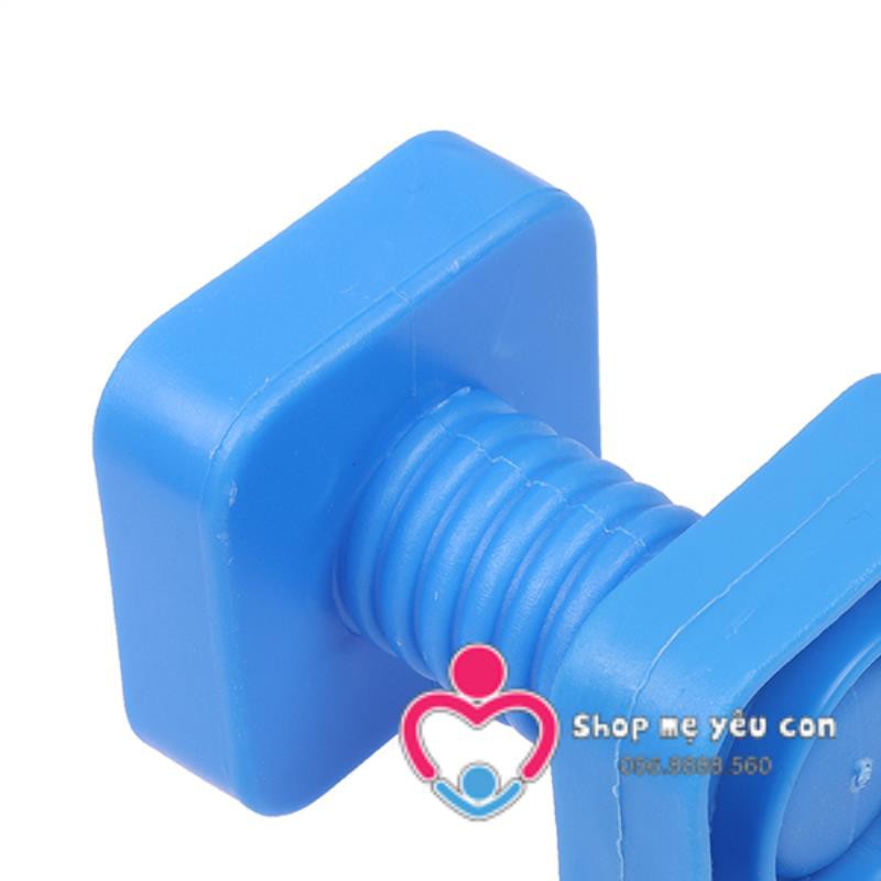 Set Bu lông Ốc Vít - Đồ Chơi luyện tay Bằng Nhựa siêu thú vị Cho Bé