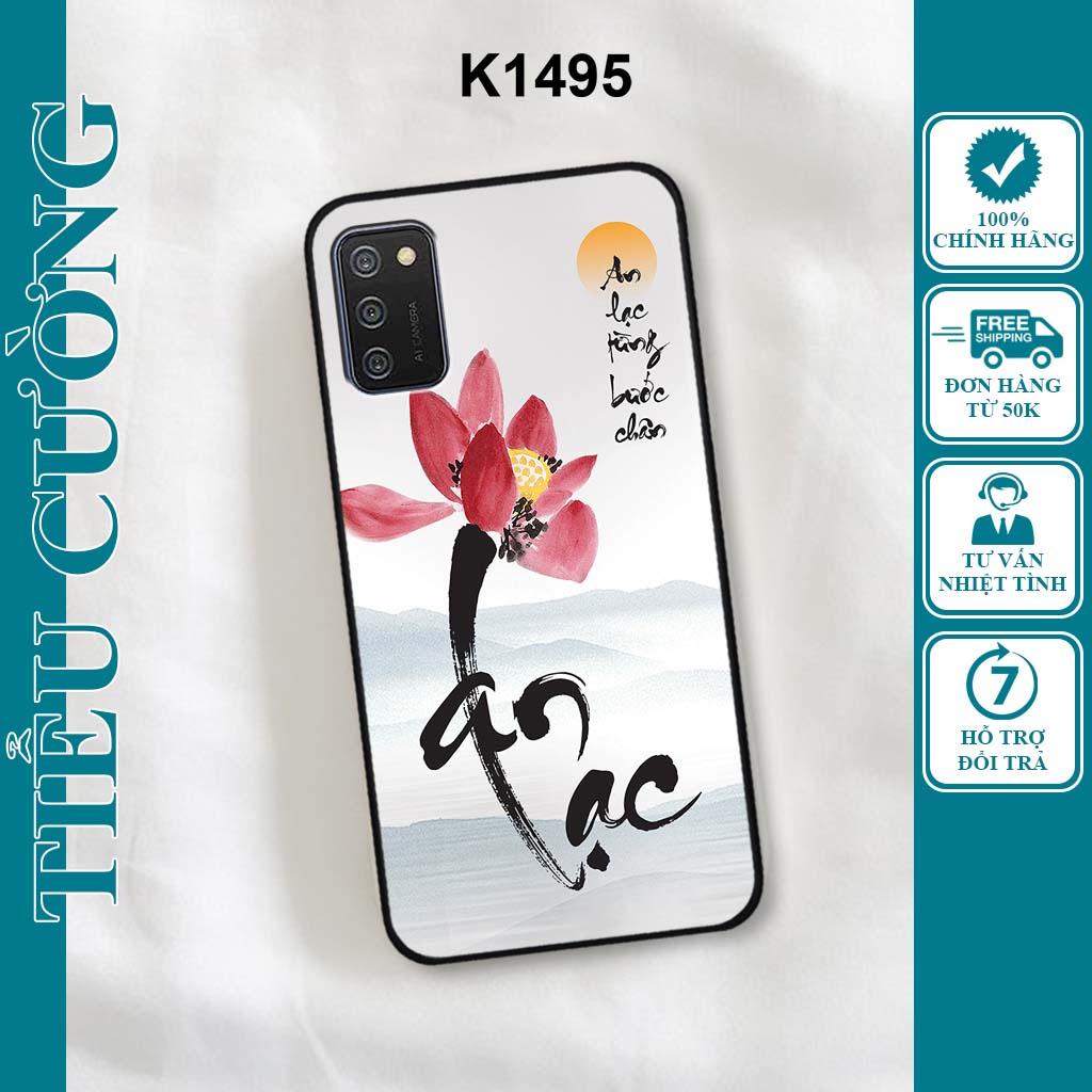 Ốp Samsung A02s / A03s in hình thư pháp siêu đẹp, bền và rẻ