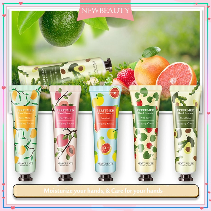 (Hàng Mới Về) Kem Dưỡng Da Tay Chiết Xuất Thực Vật Tự Nhiên 30g