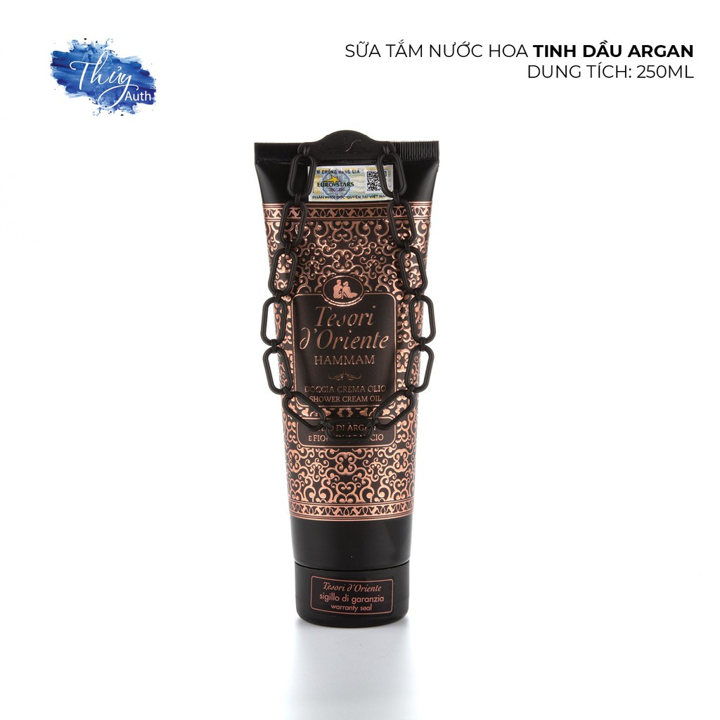 [ HÀNG CHINH HÃNG ] Sữa Tắm Nước Hoa Ý Tesori d'Oriente Tinh Dầu Argan 500ml