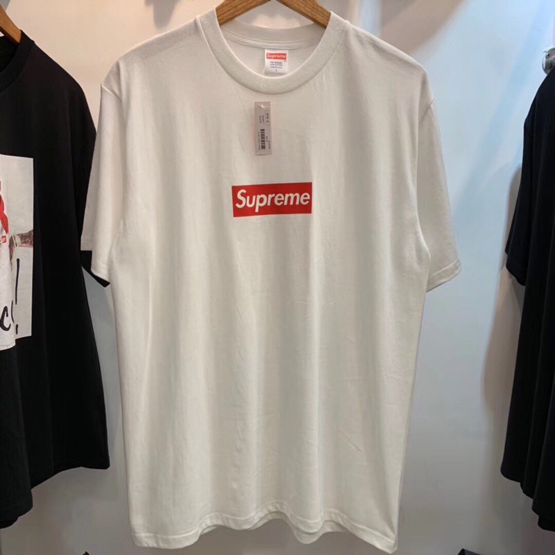 ÁO THUN SUPREME BOX LOGO 20th - 2 MÀU TRẮNG + ĐEN