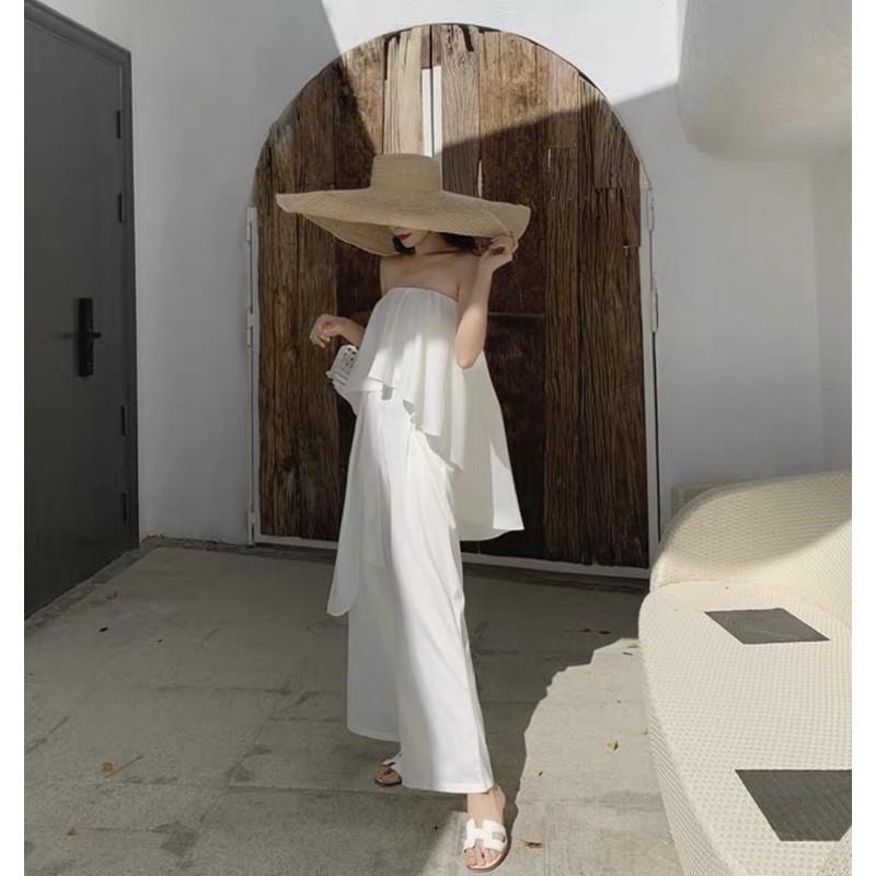 Jump trắng kèm khăn (có sẵn)
