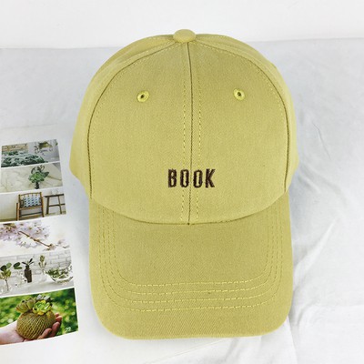 [Mã FAMARAL1 giảm 10K đơn 50K]Nón lưỡi trai bóng chày, mũ lưỡi trai đẹp thêu chữ book – LOPDOP.OFFICIAL