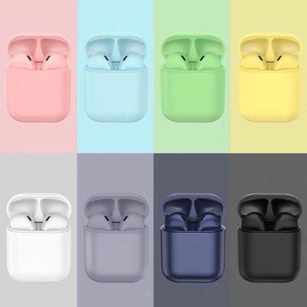 Tai Nghe Nhét Tai Bluetooth 12 Tws I12S Phiên Bản 5.0 Điều Khiển Cảm Ứng Tiện Dụng case airpod pro