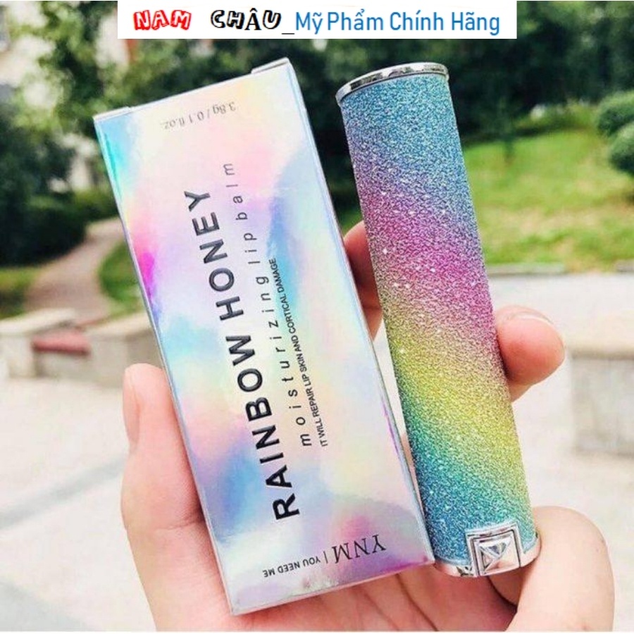 Son Dưỡng Đổi Màu dưỡng môi YNM Rainbow Honey Lip Balm