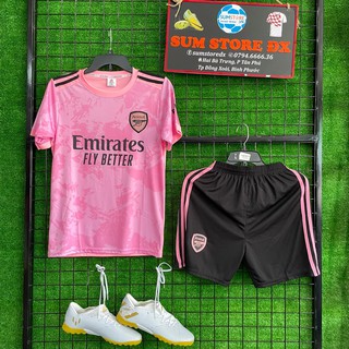 Áo Đá Banh CLB Arsenal Hồng DK - Đồ Bóng Đá,Thể Thao Nam Nữ Mẫu Mới