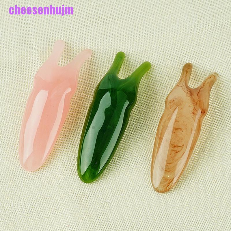 Gậy Mát Xa Bằng Đá Gua Sha Hình Con Sâu