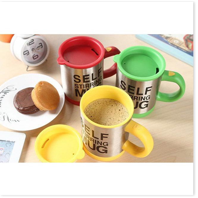 Cốc thông minh   GIÁ VỐN]   Cốc Tự Khuấy Mug Không Cần Dùng Thìa, tiết kiệm thời gian  2714