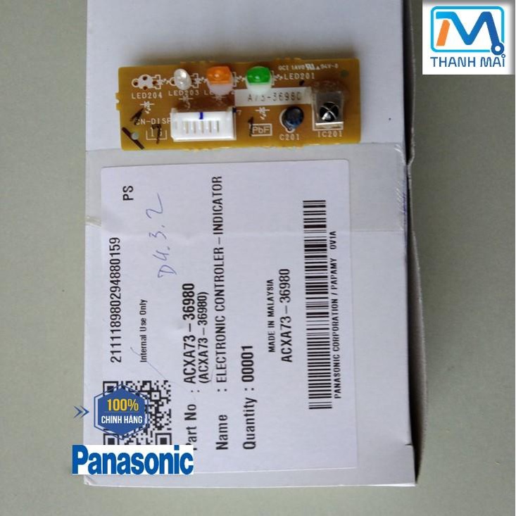 Bo mạch hiển thị và nhận tín hiệu Điều hòa/ Máy lạnh Panasonic CU-N24XKH-8M
