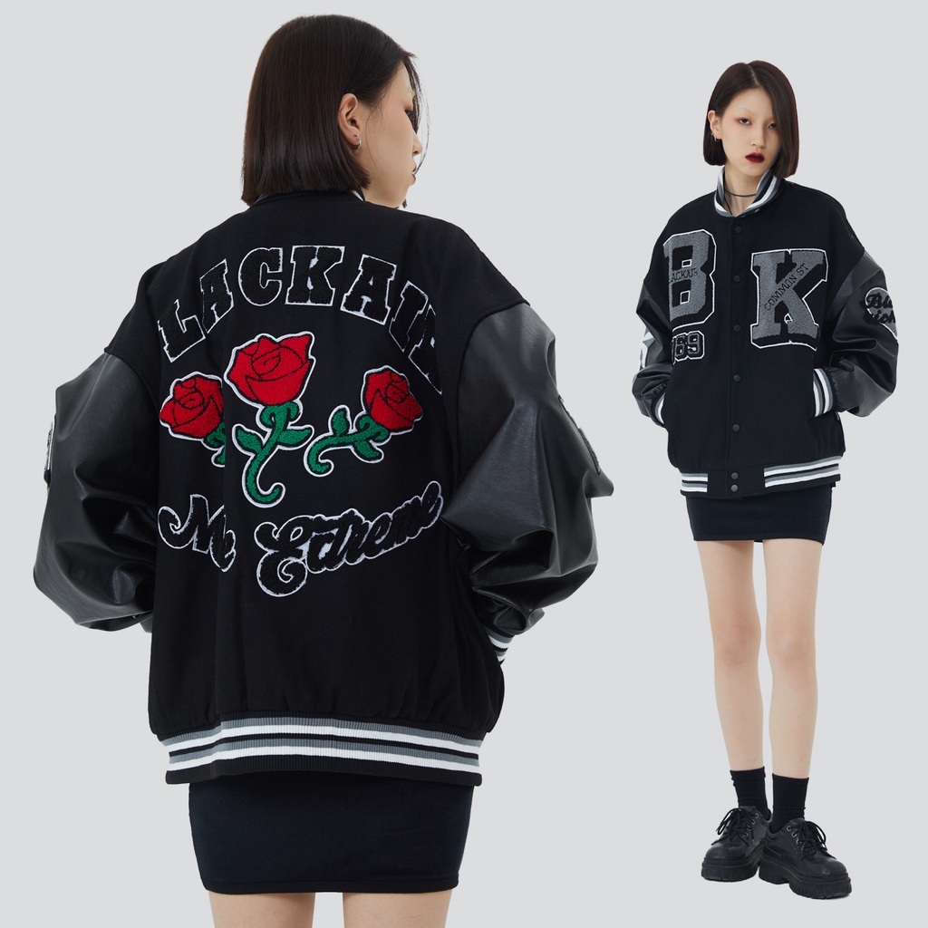 Áo khoác Made Extreme Dripping Ink 1769 Varsity Jacket