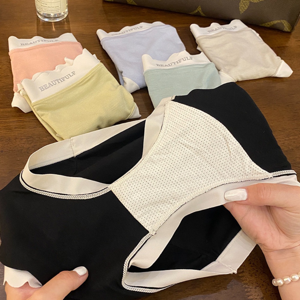 Quần Lót Nữ, Quần Lót Cotton Co Giãn Lượn Sóng Thoải Mái ZANA BRA L058