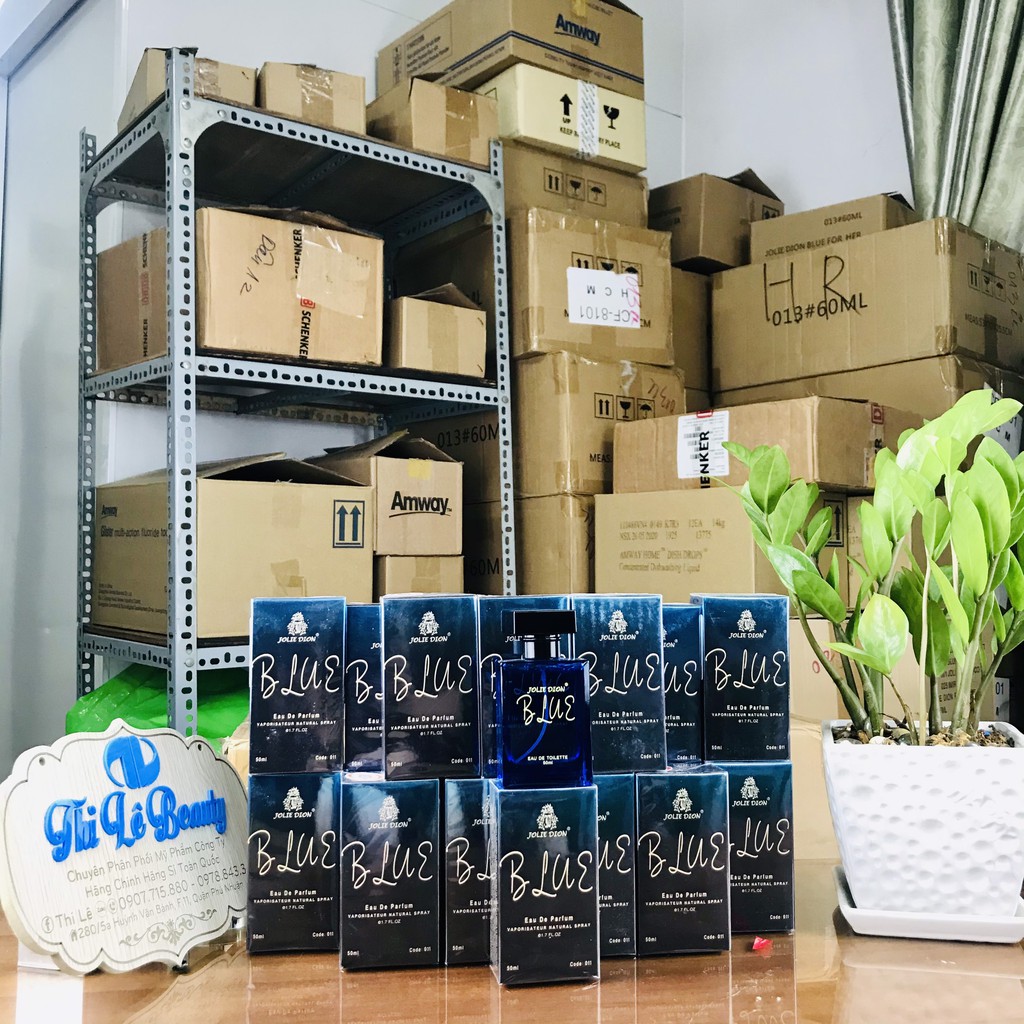 ]Nước Hoa  Blue nam  Singapore - Jolie Dion (Eau De Parfum "EDP" 50ml - quà tặng sinh nhật , noel