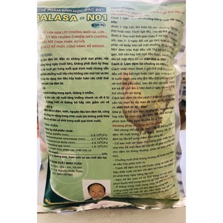 Balasa men rắc chuồng khử mùi hôi 1kg