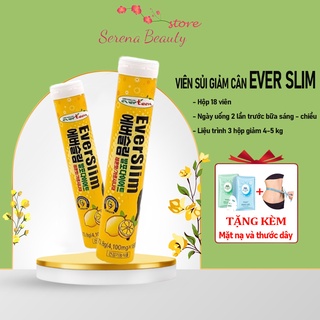 Viên Sủi Hỗ Trợ Giảm Cân Hàn Quốc Everslim Tuýp 18 Viên