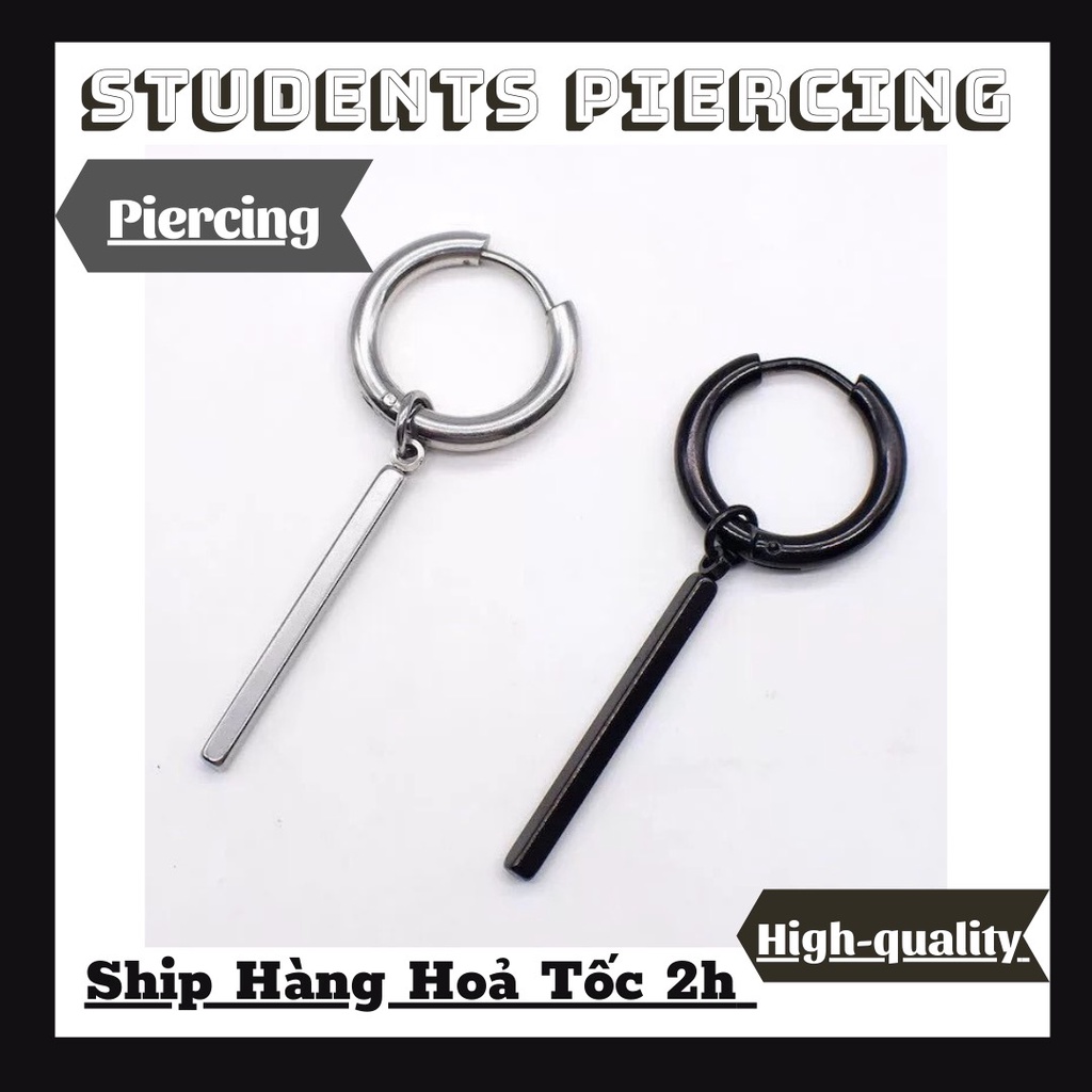 KHUYÊN TAI VÒNG MIX THANH DÀI SIÊU CHẤT - KHUYÊN THÉP KHÔNG GỈ