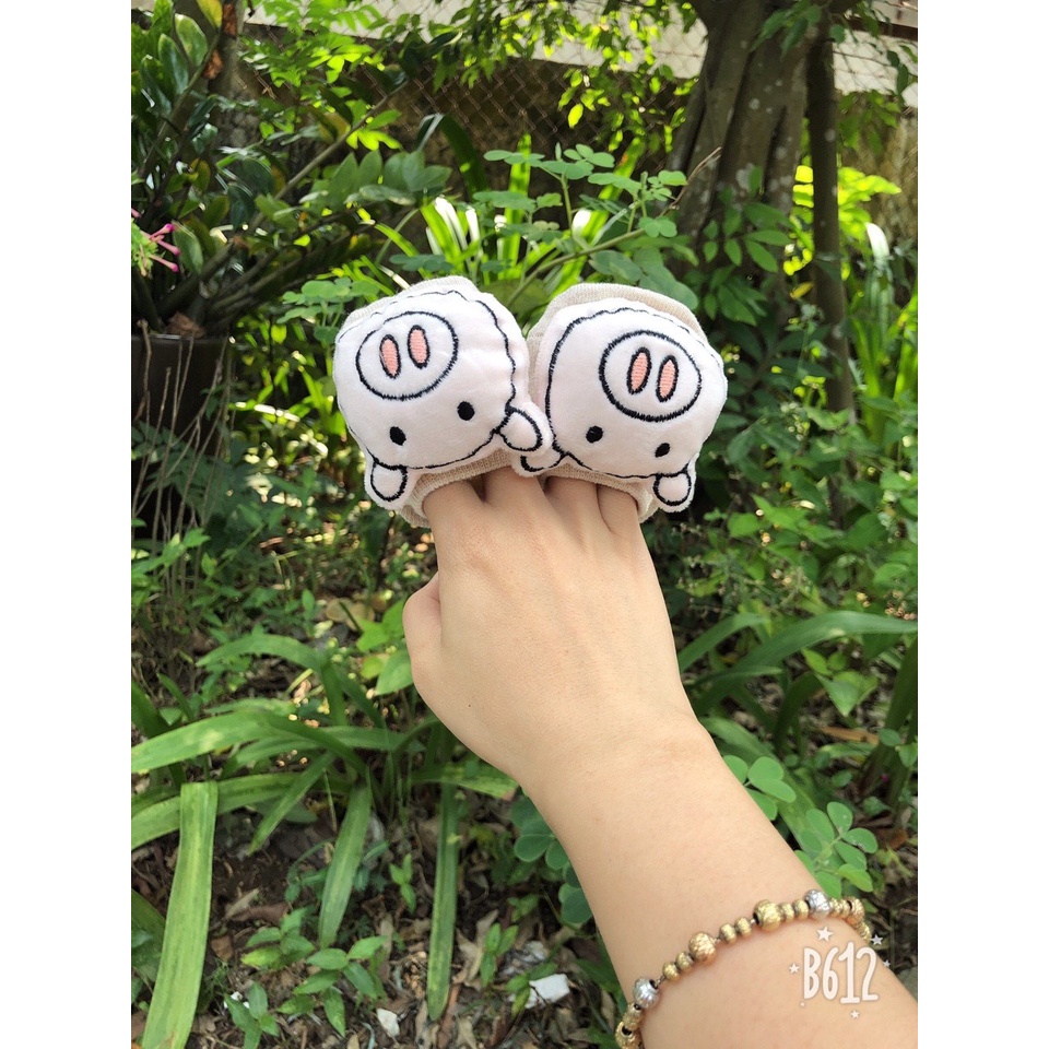 SET 5 Đôi vớ / tất chống trượt hình thú cho bé (S/M)