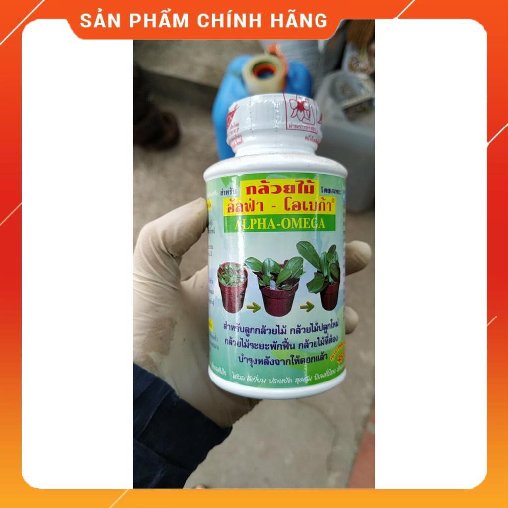 Phân bón ALPHA OMEGA XANH 250 ML - KÍCH THÍCH SINH TRƯỞNG, KÍCH MẦM CHỒI HOA LAN _ HÀNG NHẬP THÁI LAN