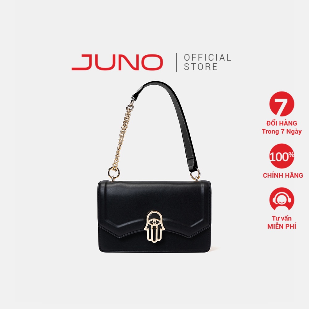 Túi Xách Nữ Thời Trang JUNO Cỡ Nhỏ Khoá Hamsa Trang Trí TXN591