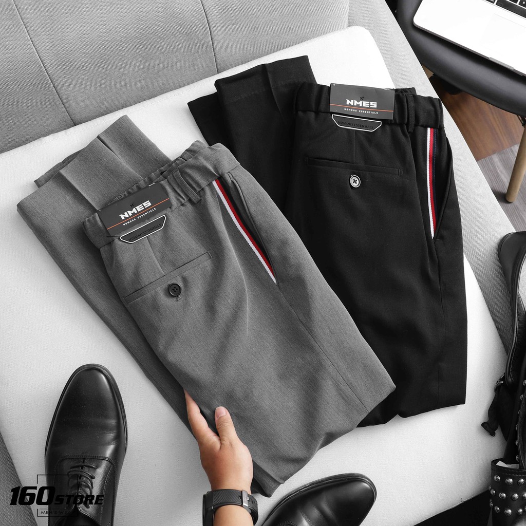 Quần tây NOMOUS ESSENTIALS Striped slim QTNO0016 - 160STORE