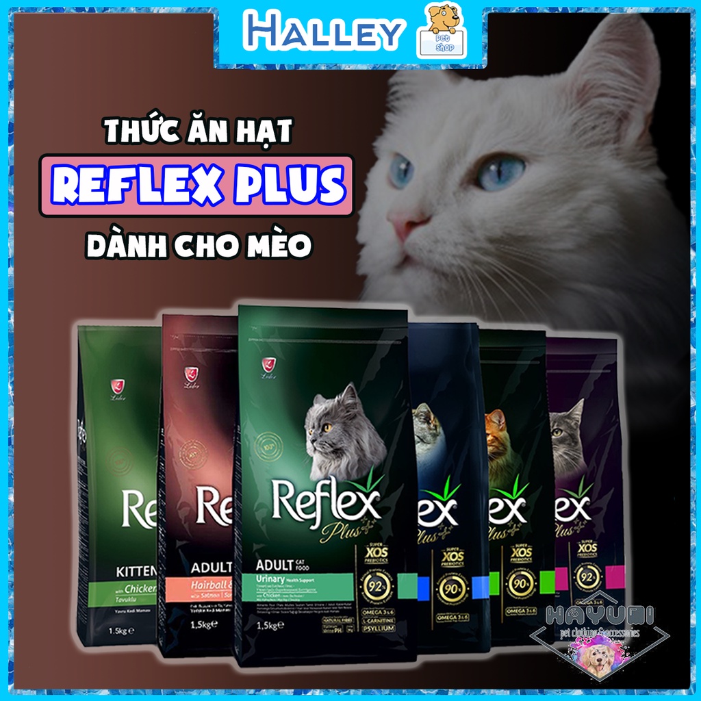 THỨC ĂN HẠT REFLEX PLUS DÀNH CHO MÈO - HALLEY
