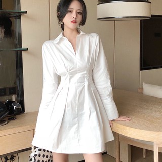 (R34-có sẵn) Đầm Ulzzang mặc được 2 kiểu hàng freesize( có ảnh thật)