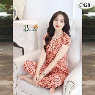 [Bunny] ĐỒ BỘ MẶC NHÀ Vải LỤA MỀM MỊN, KIỂU DÁNG SANG CHẢNH