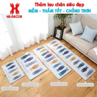 [FREESHIP] Thảm trang trí, trải sàn, bếp, nhà tắm, phòng khách, thảm lông hình con vật, chùi chân, lau chân, lót sàn nhà