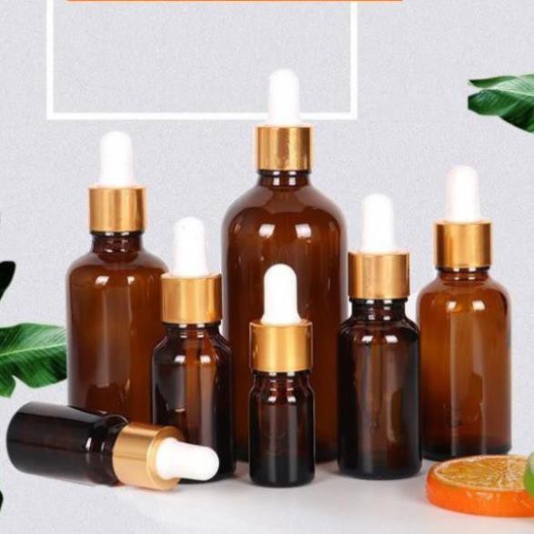 Lọ Chiết Serum ❤ RẺ VÔ ĐỊCH ❤ [50ml,100ml] Lọ đựng tinh dầu bóp giọt khoen vàng rỗng chiết mỹ phẩm , phụ kiện du lịch