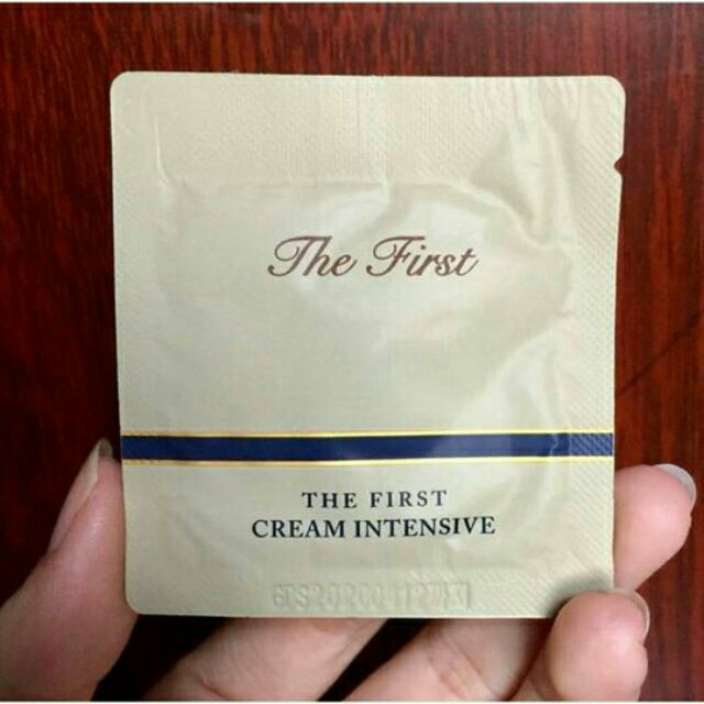 kem dưỡng tái sinh chống lão hóa sâu Ohui The First cream sample