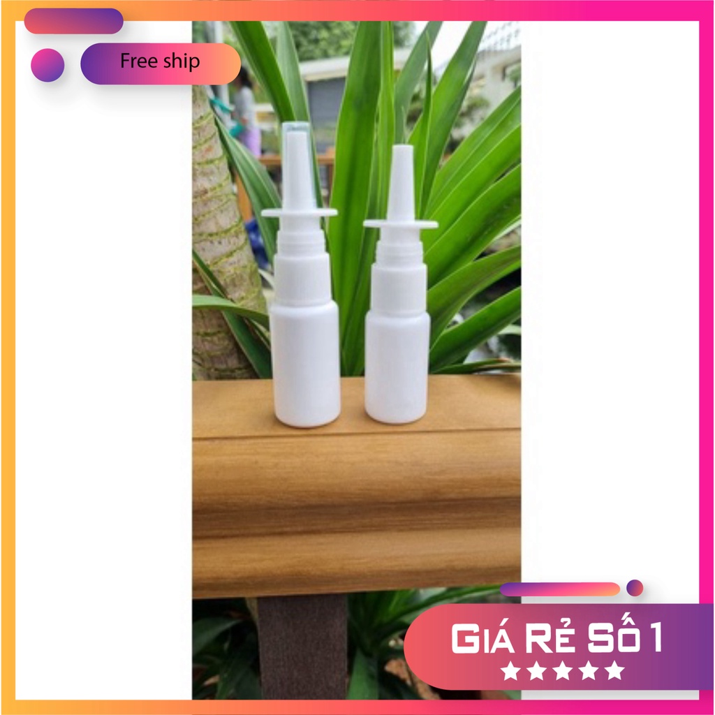 vỏ chai xịt mũi 15ml,20ml, vỏ không chai xịt mũi
