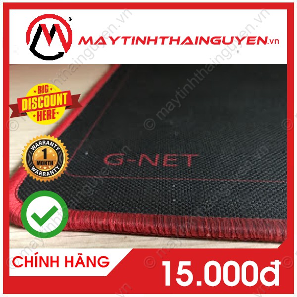 MousePad Gnet - Lót chuột G-net ( 35cm x 25cm x 5mm ) (Qua sử dụng)