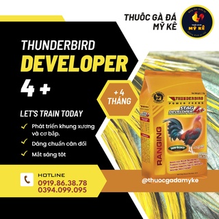 Thức ăn gà con từ 4 tháng tuổi Thunderbird Developer 4+ túi 1kg